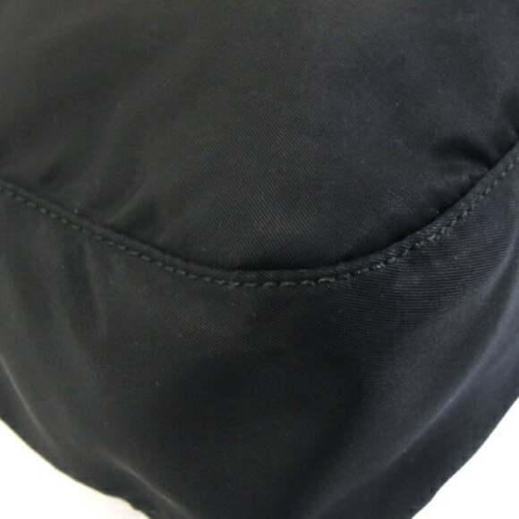 PRADA Black Leather Shoulder Bag - Picture 3 of 9